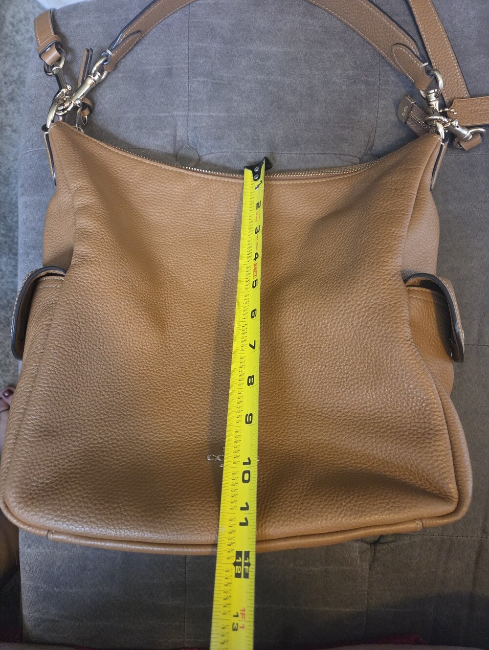 Coach Tan Leather Hobo - Picture 11 of 11